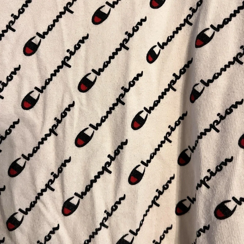CHAMPION Heritage All Over Logo T Shirt Shirt - Sz‎ Small - Picture 2 of 8